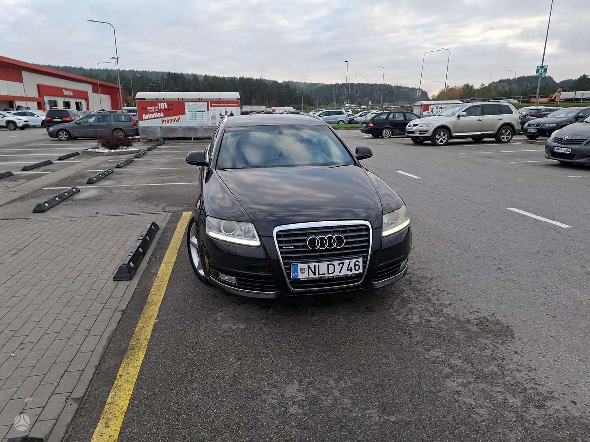Audi A6 2009 — rear view
