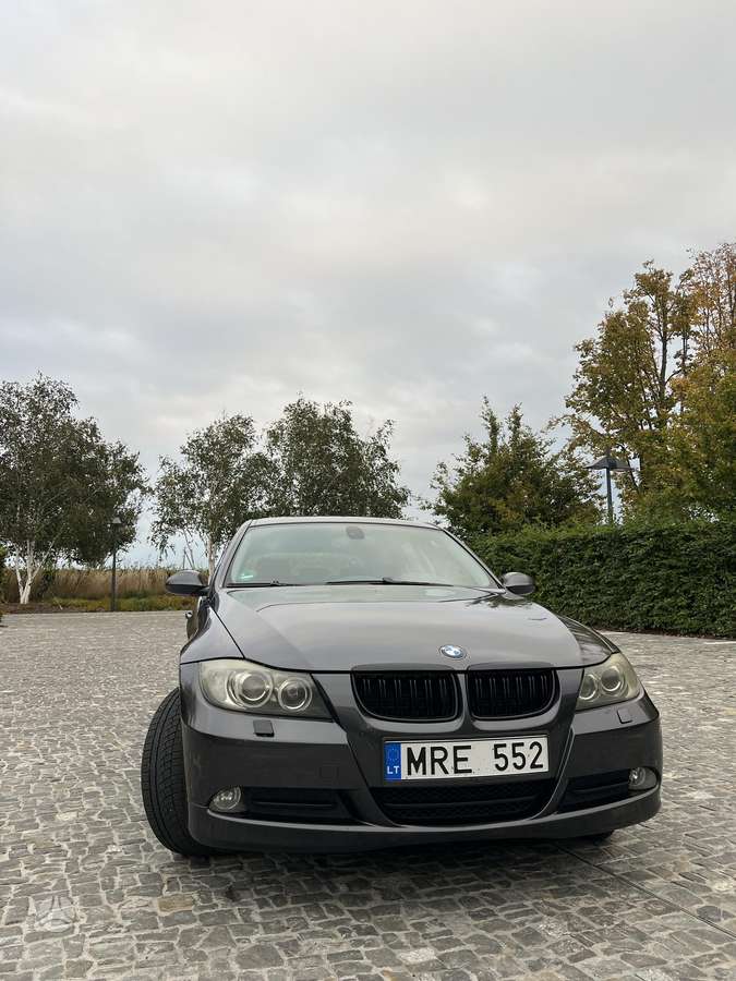 BMW 320 2008 — вигляд ззаду
