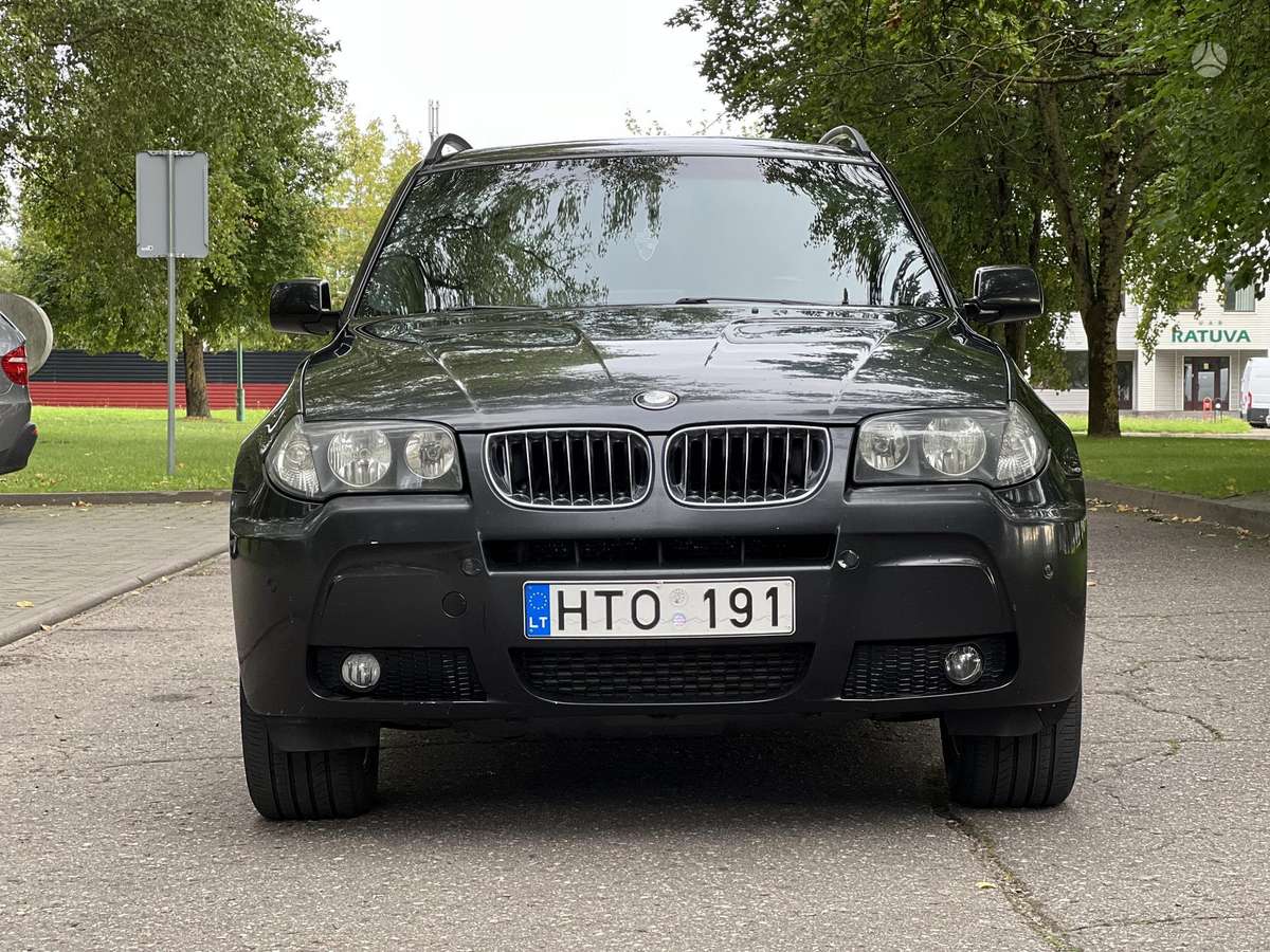 BMW X3 2007 — rear view
