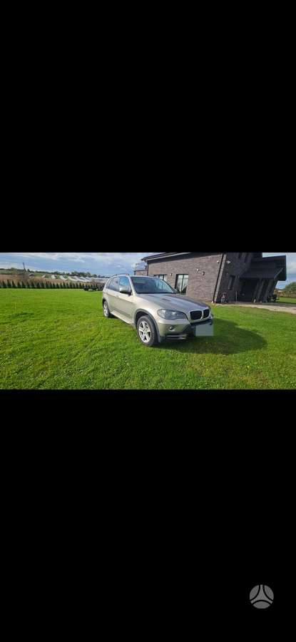 BMW X5 2008 — rear view