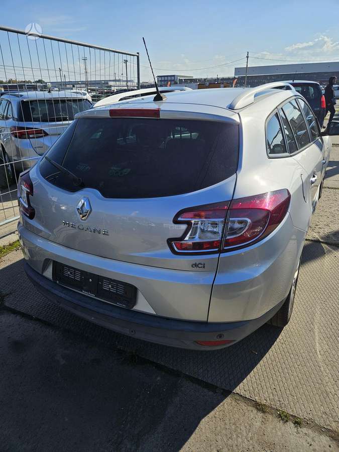 Renault Megane 2015 — салон