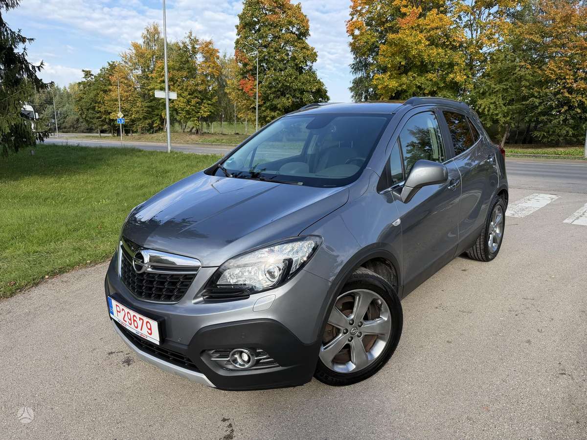 Opel Mokka 2013 — вигляд ззаду