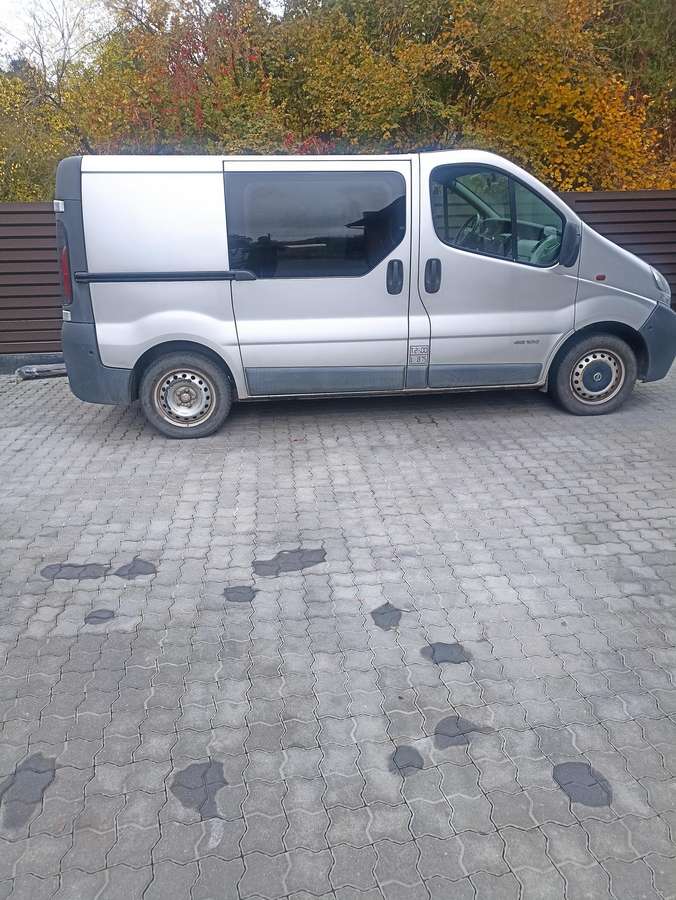 Nissan Primastar 2006 — вигляд ззаду