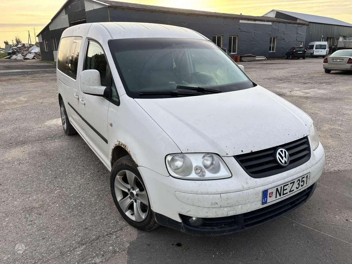 Volkswagen Caddy 2008 — вигляд ззаду