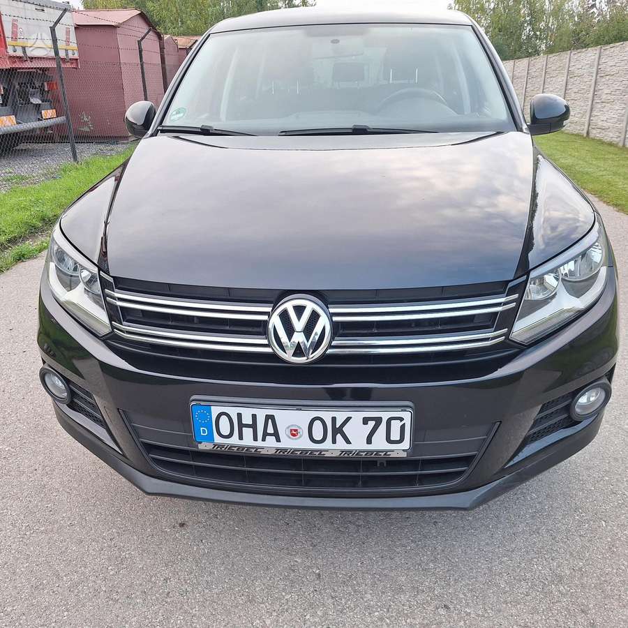 Volkswagen Tiguan 2014 — вигляд ззаду