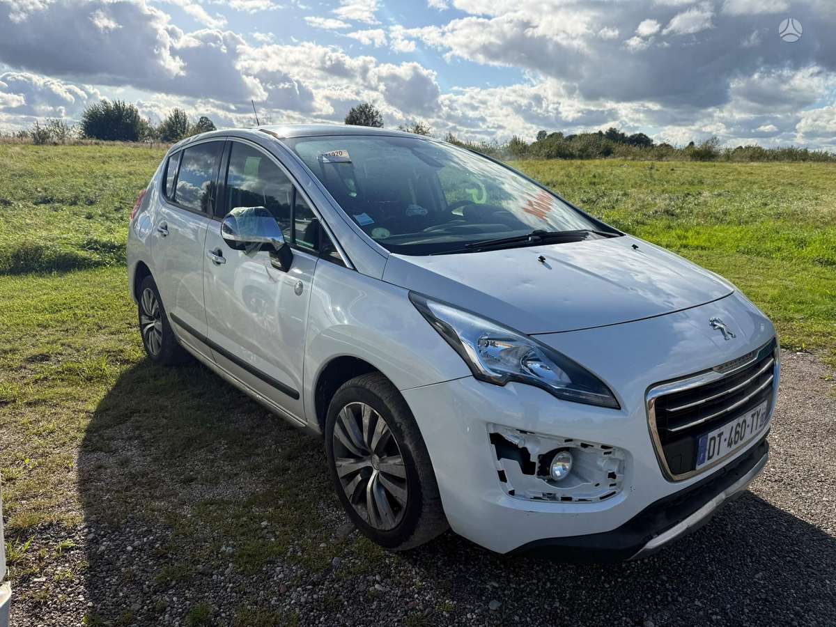 Peugeot 3008, 2015 — vehicle for AFU from Europe