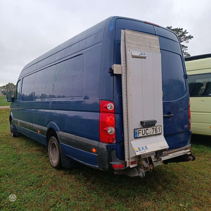 Volkswagen Crafter 2008 — engine 2461 cm³, 163 HP (120kW)