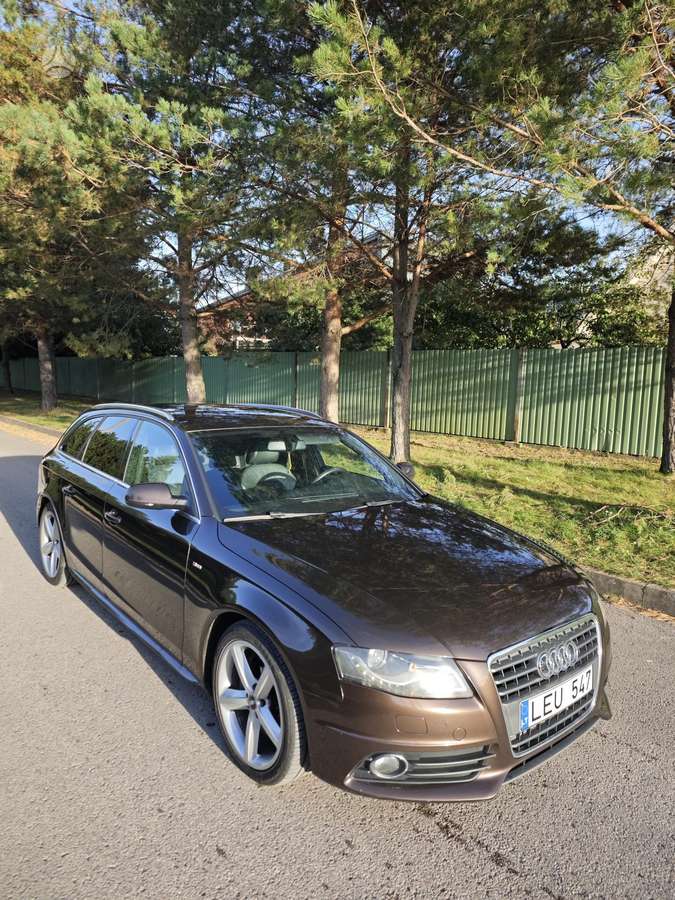 Audi A4 2010 — вигляд ззаду
