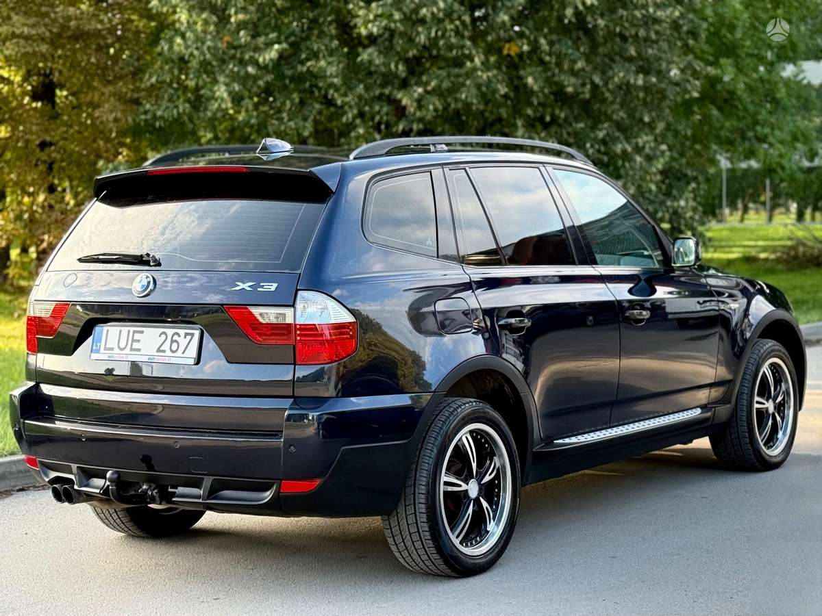 BMW X3 2008 — engine 2993 cm³, 286 HP (210kW)