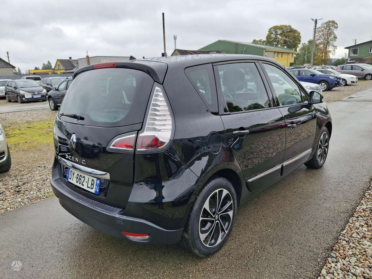 Renault Scenic 2015 — engine 1197 cm³, 132 HP (97kW)