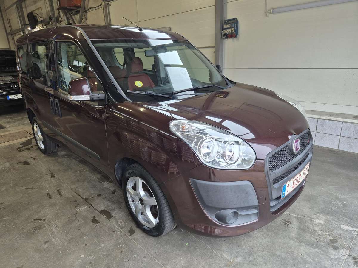 Fiat Doblo 2013 — rear view