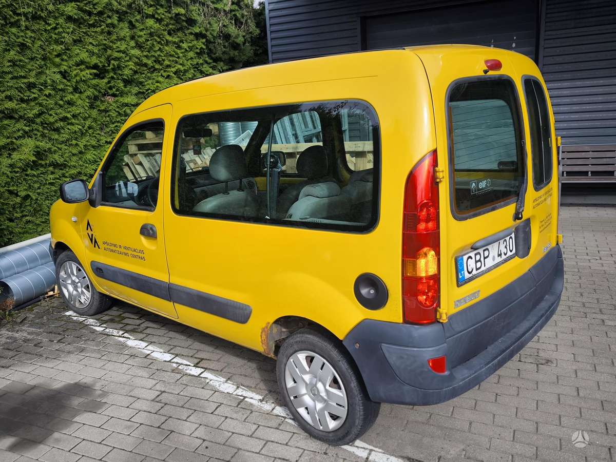 Renault Kangoo 2006 — engine 1149 cm³, 75 HP (55kW)