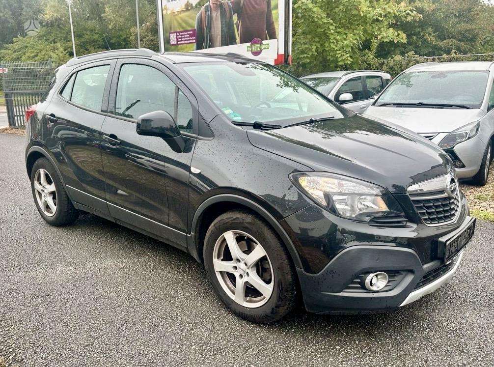 Opel Mokka 2015 — вигляд ззаду