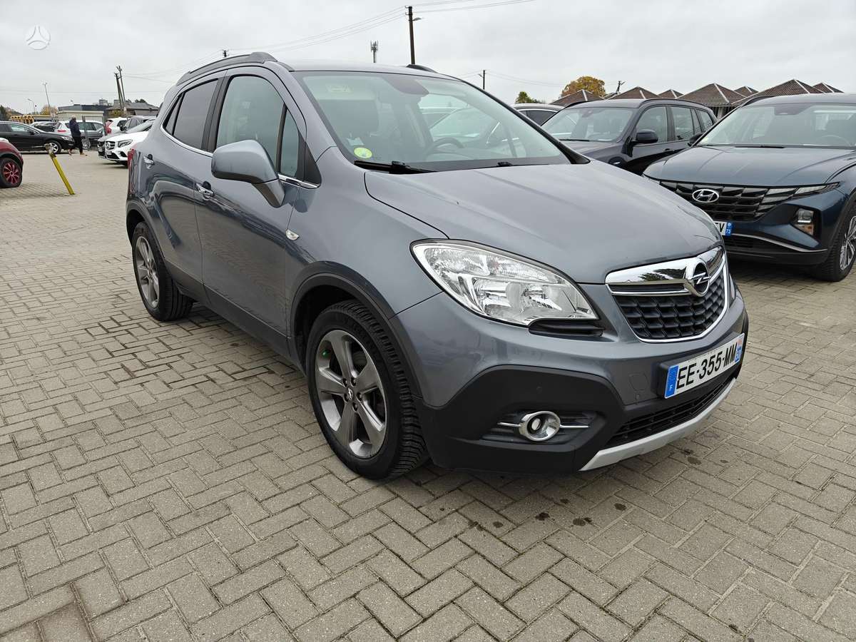 Opel Mokka 2014 — interior