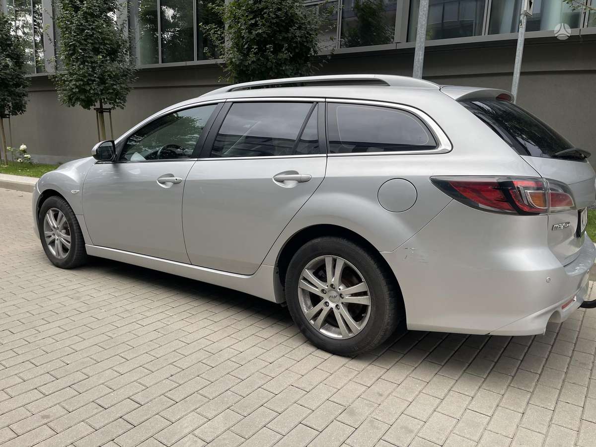 Mazda 6 2009 — вигляд ззаду