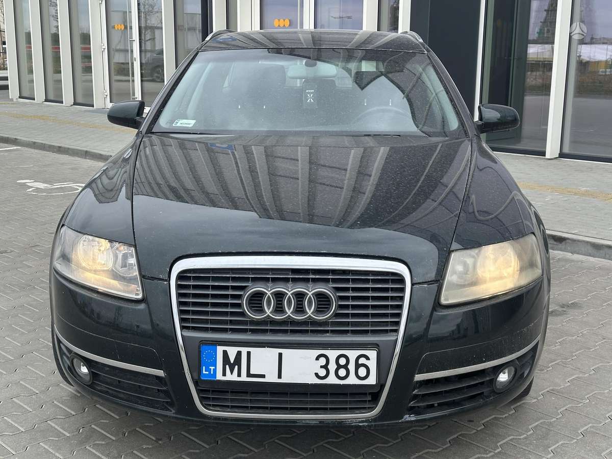Audi A6 2007 — вигляд ззаду