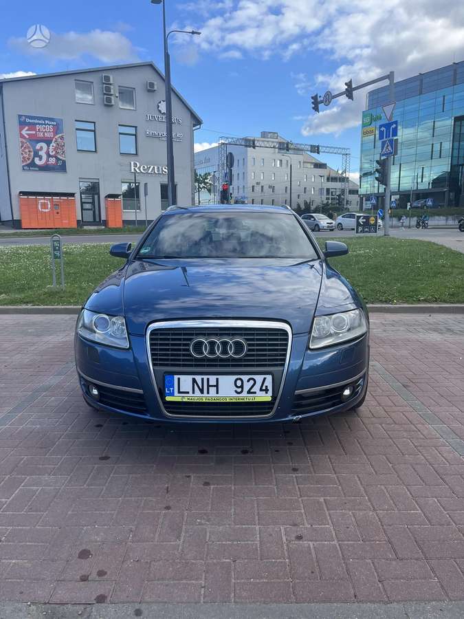 Audi A6 2007 — rear view