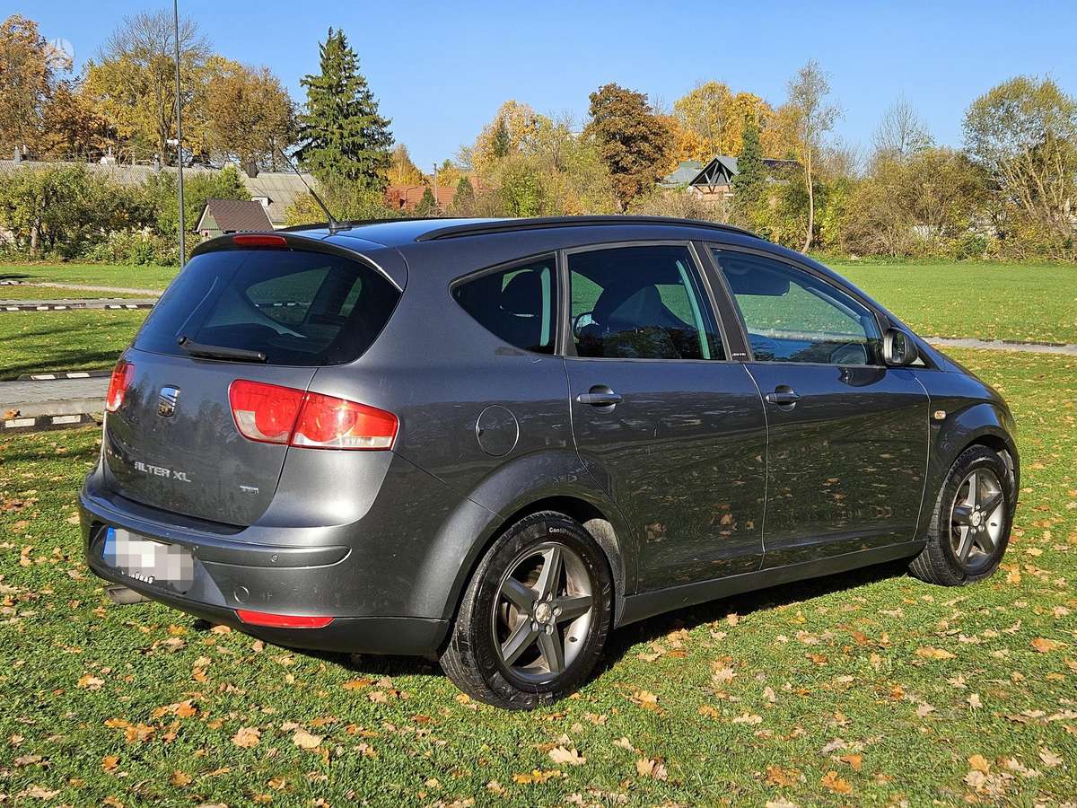 Seat Altea 2015 — вигляд ззаду