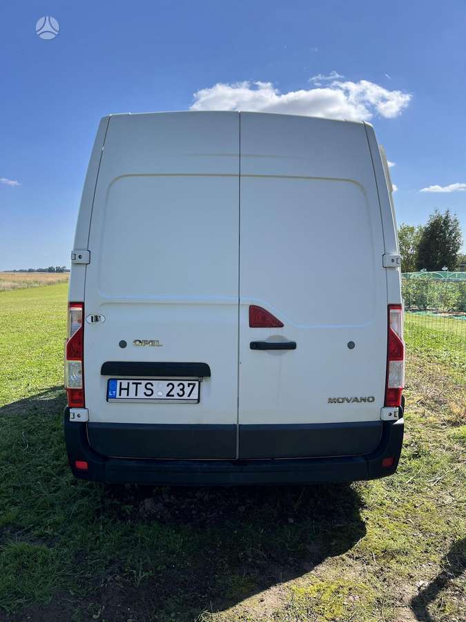 Opel Movano 2010 — engine 2299 cm³, 125 HP (92kW)