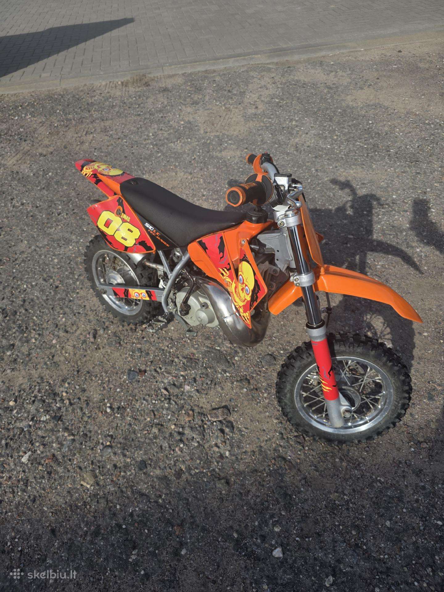 KTM SX 2004 — rear view