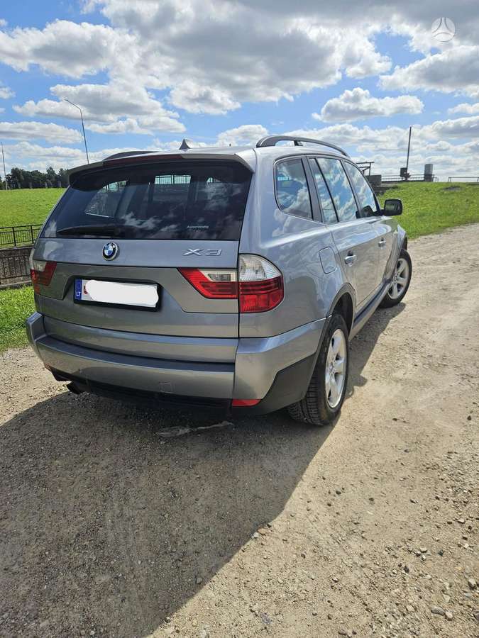 BMW X3 2006 — rear view