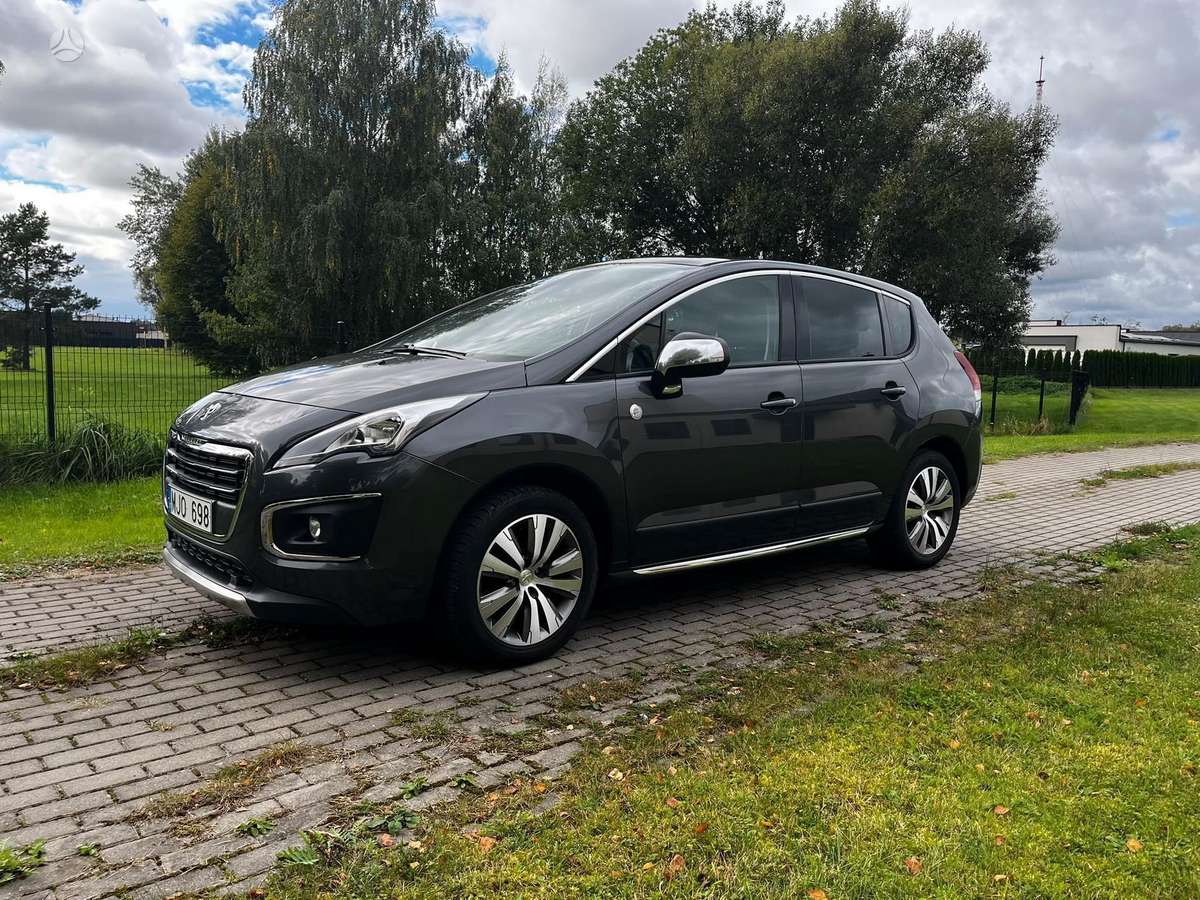 Peugeot 3008 2015 — vehicle for AFU Ukraine