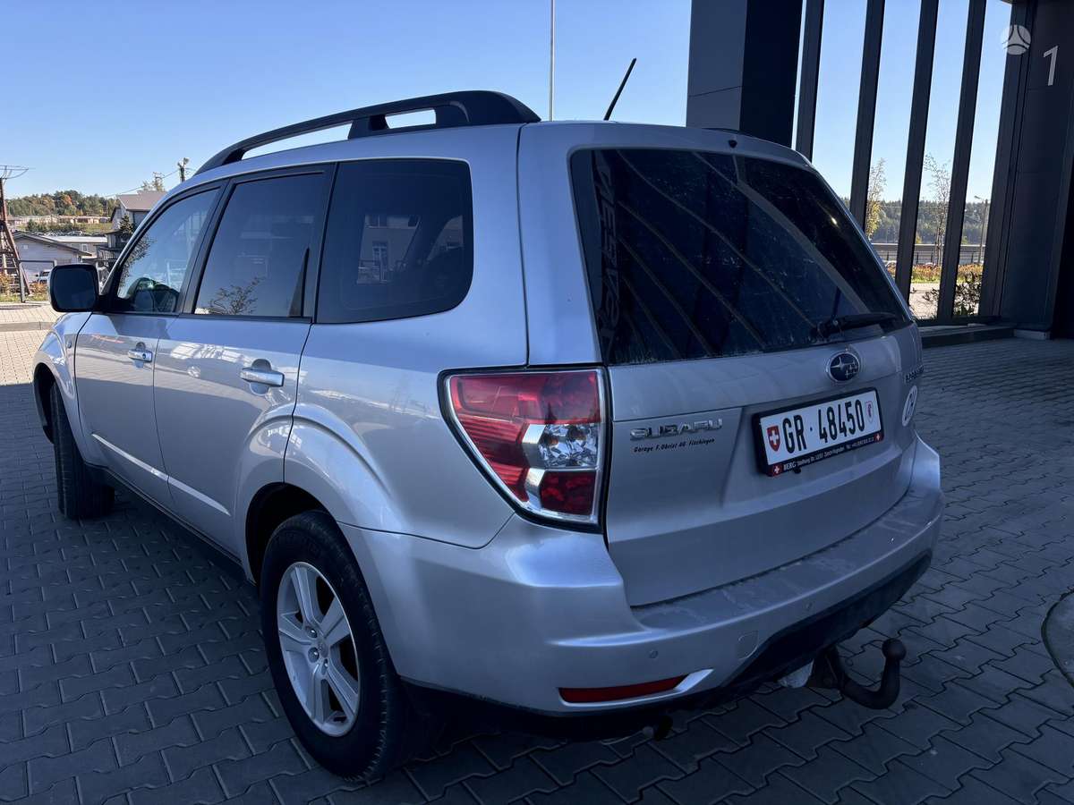 Subaru Forester 2009 — engine 1994 cm³, 150 HP (110kW)