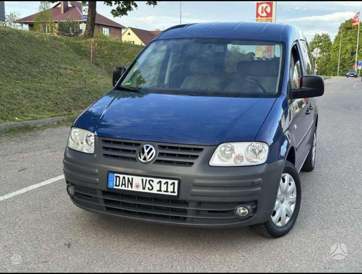 Volkswagen Caddy 2008 — rear view