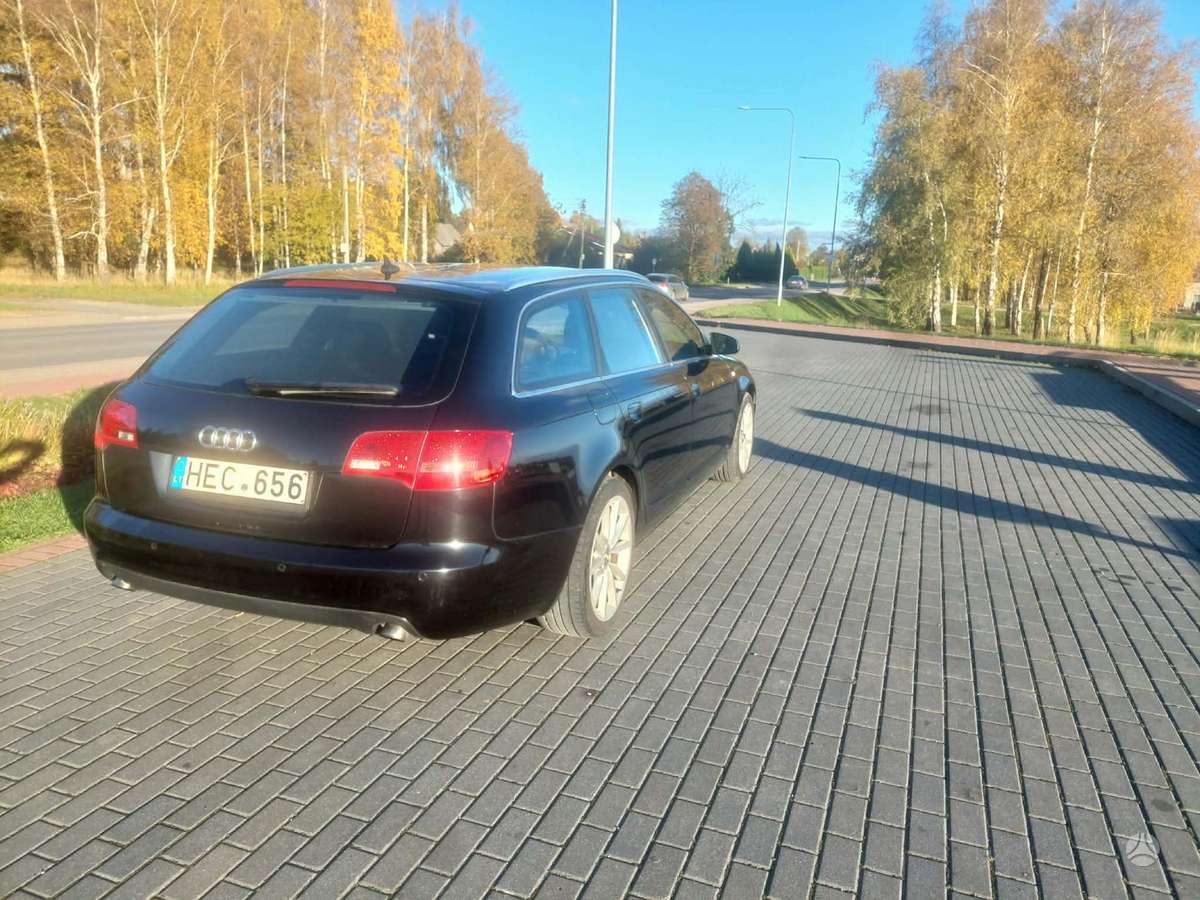 Audi A6 2008 — вигляд ззаду