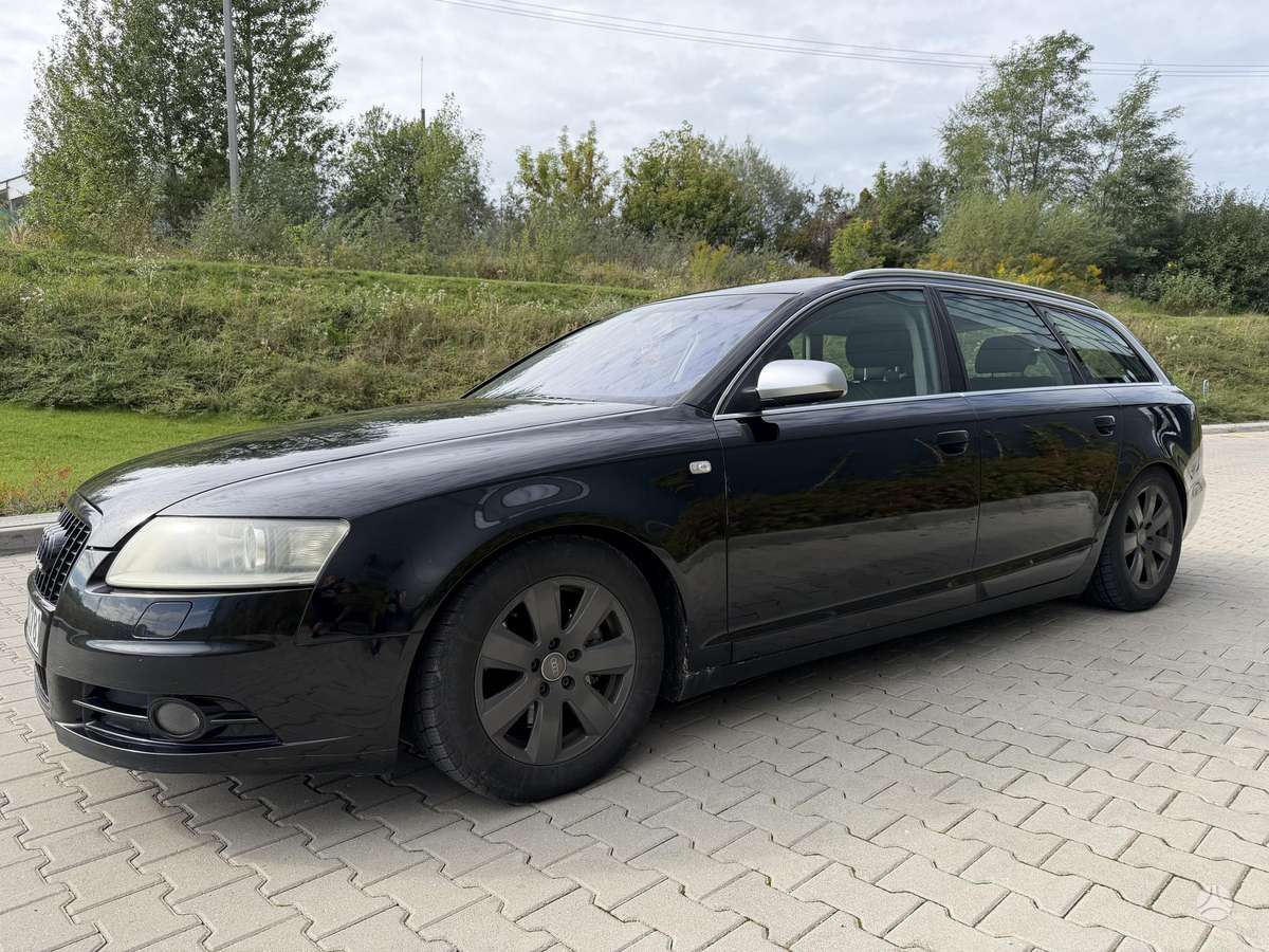 Audi A6 2005 — rear view