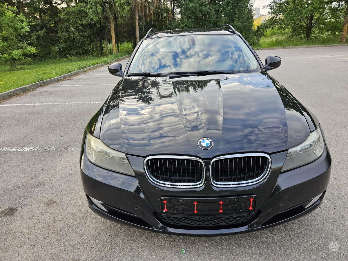 BMW 318 2010 — rear view