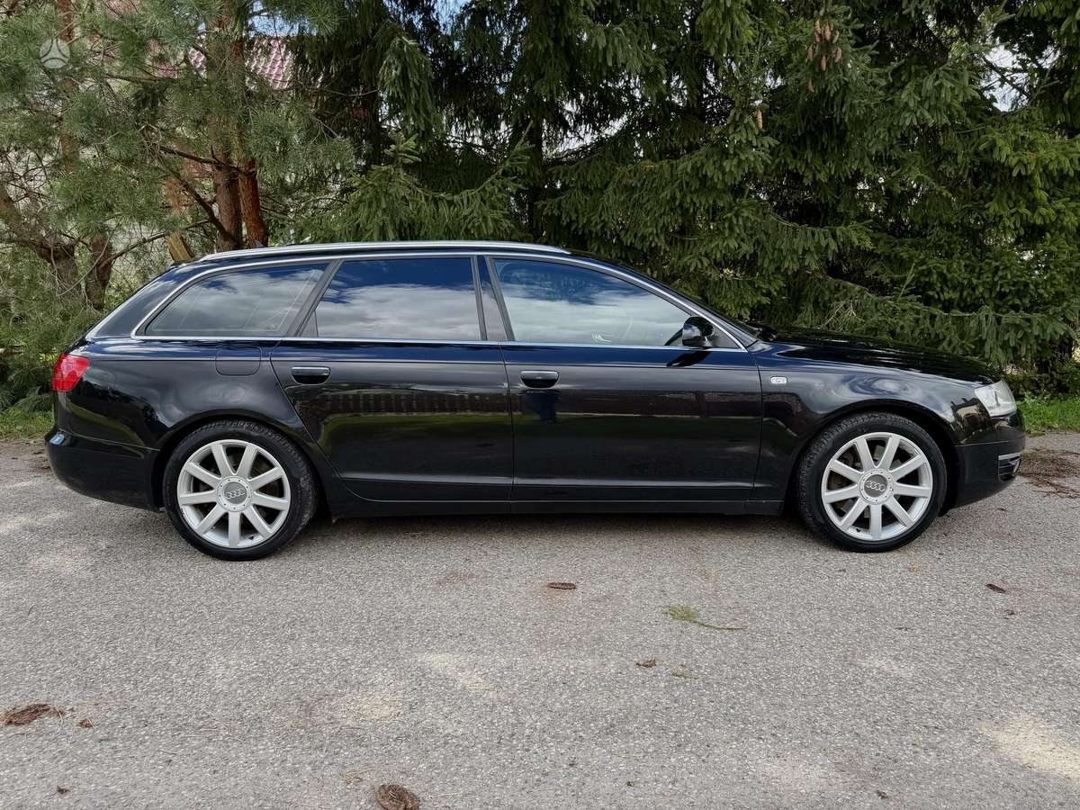 Audi A6 2007 — rear view