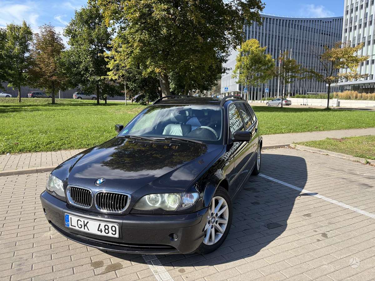 BMW 320 2004 — engine 1995 cm³, 150 HP (110kW)