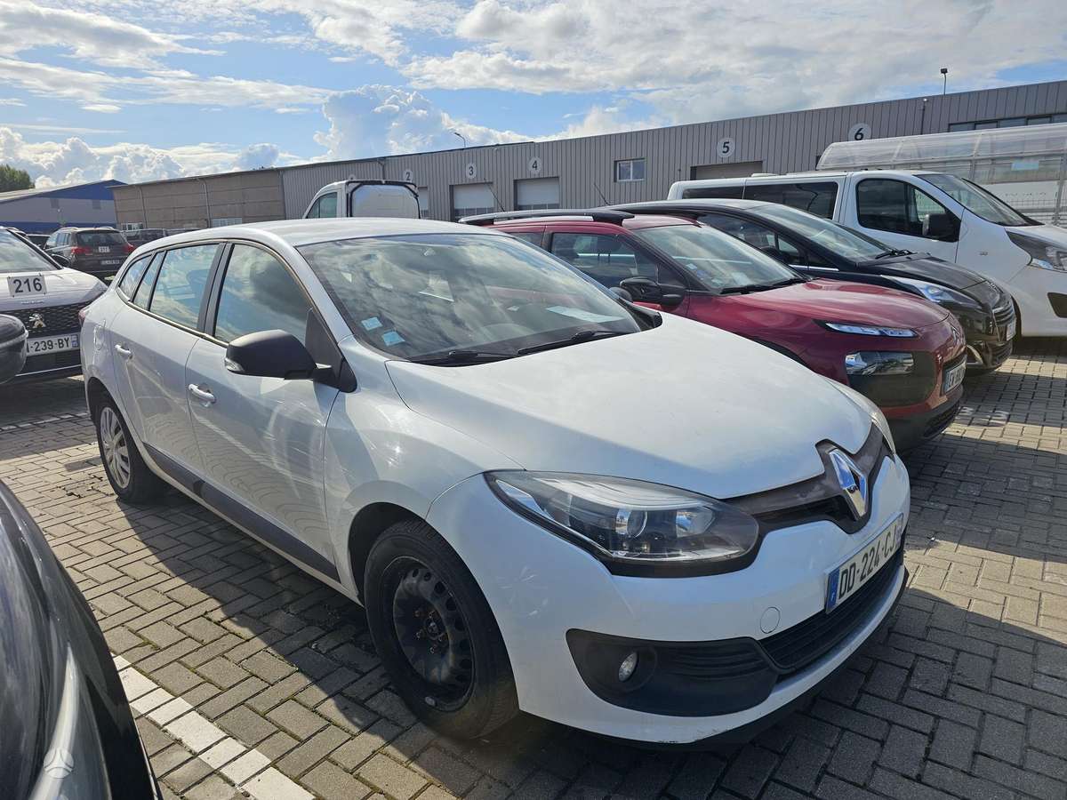 Renault Megane 2014 — engine 1500 cm³, 110 HP (81kW)