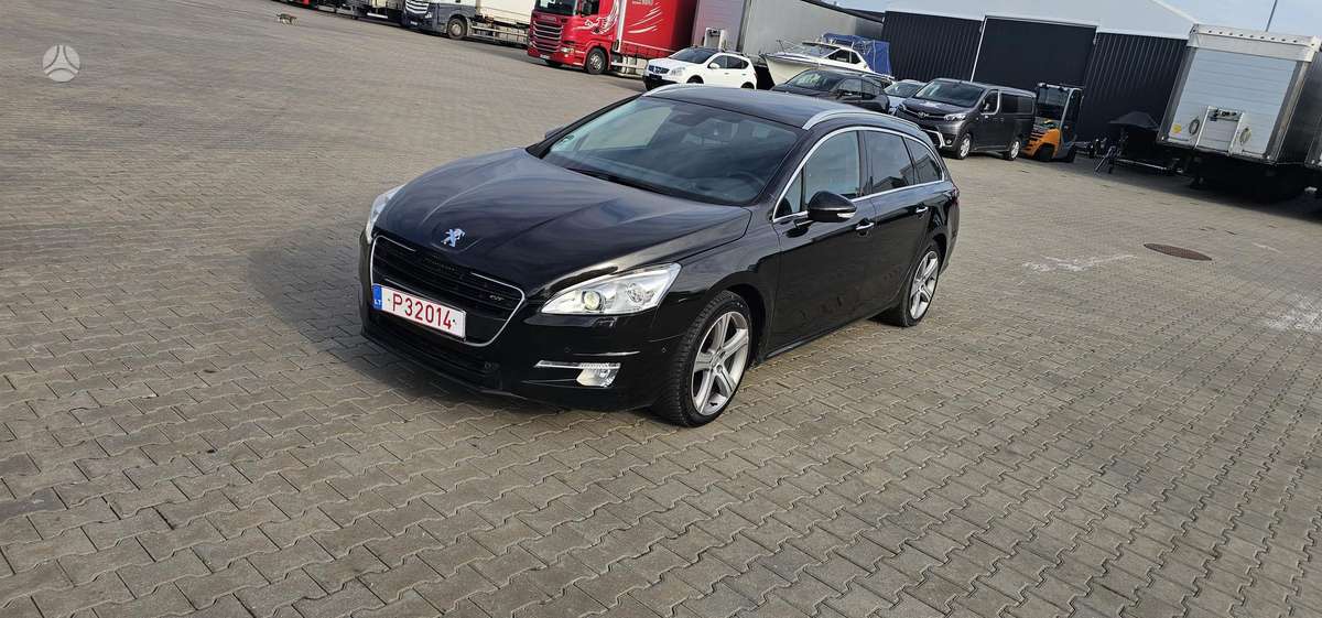 Peugeot 508 2013 — rear view