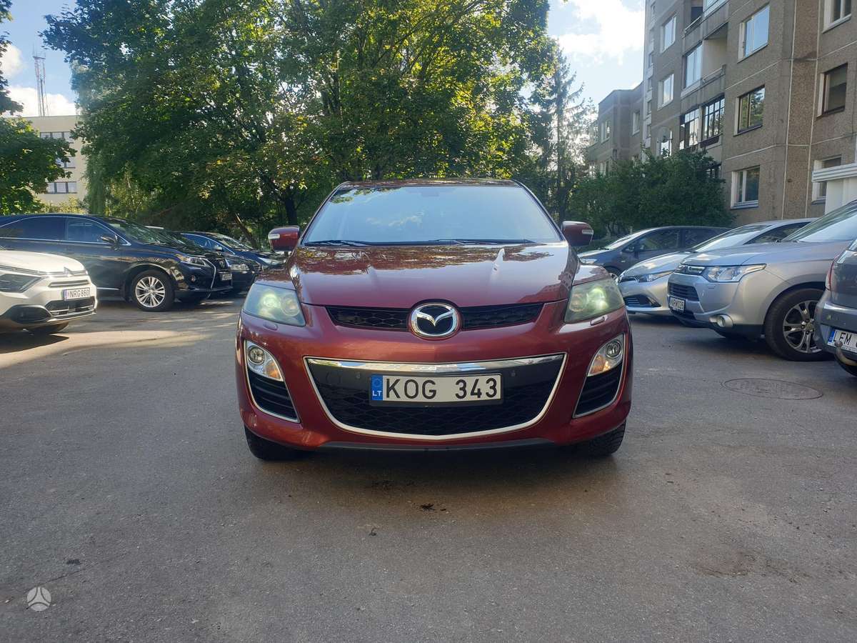 Mazda CX-7 2009 — rear view
