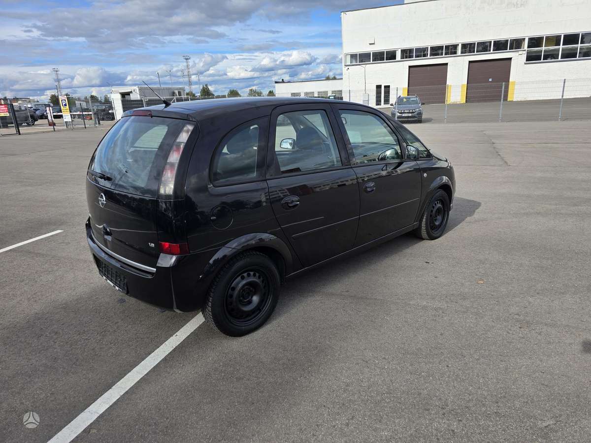 Opel Meriva 2007 — engine 1598 cm³, 105 HP (77kW)