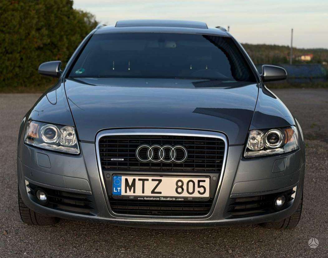 Audi A6 2006 — rear view