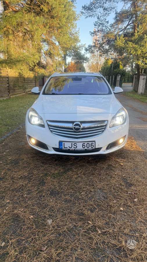 Opel Insignia 2014 — вигляд ззаду
