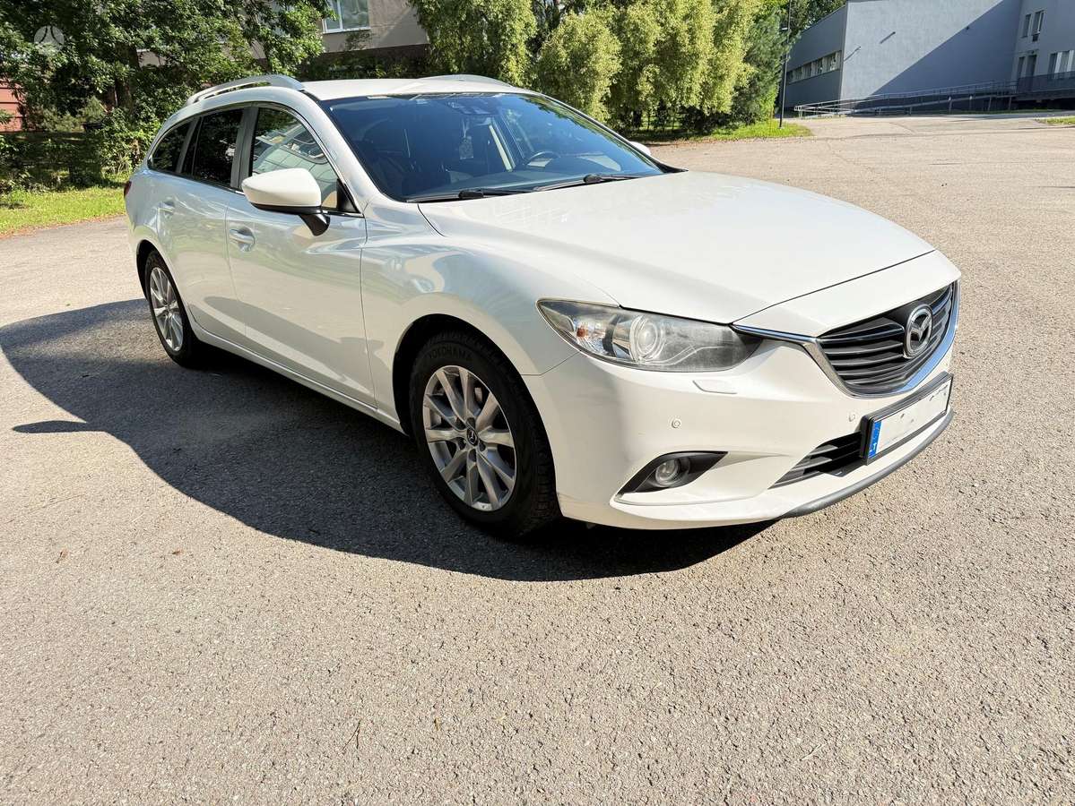 Mazda 6 2014 — rear view