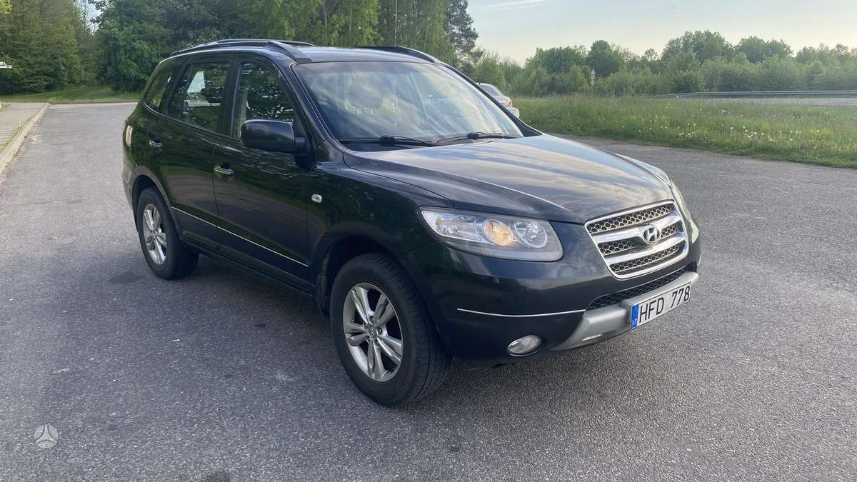 Hyundai Santa 2006 — салон