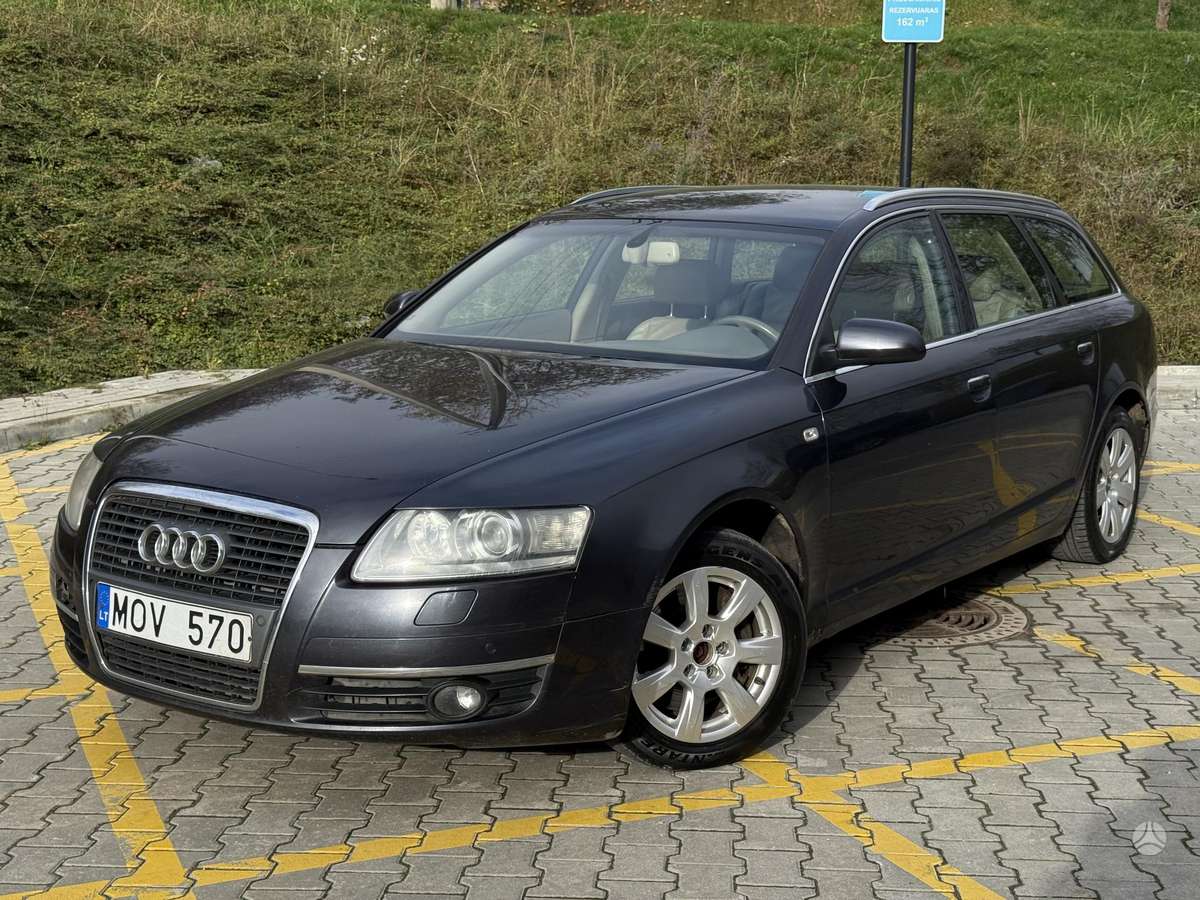 Audi A6 2007 — rear view