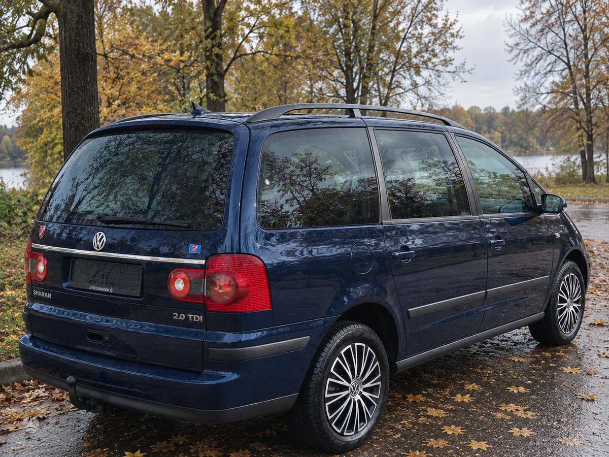 Volkswagen Sharan 2010 — rear view