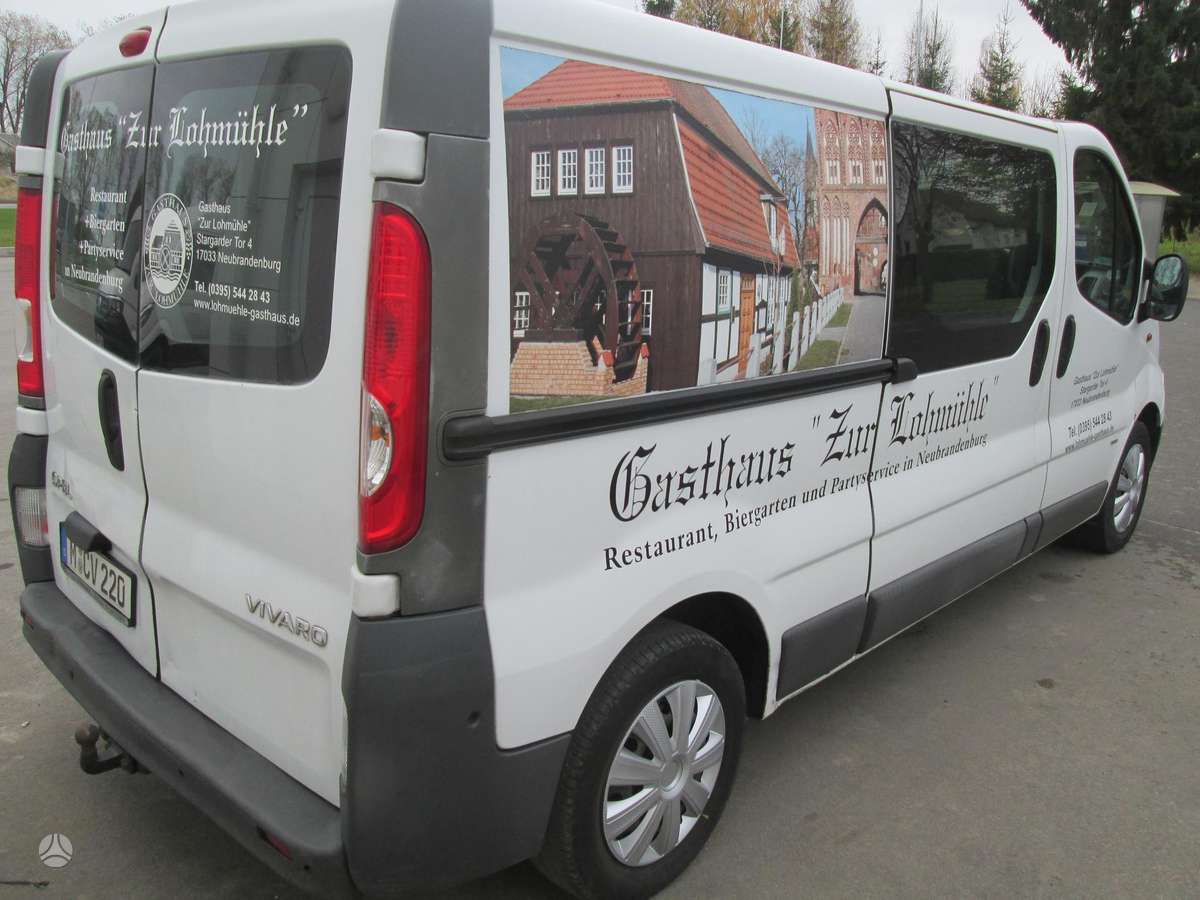 Opel Vivaro 2007 — engine 2000 cm³, 90 HP (66kW)