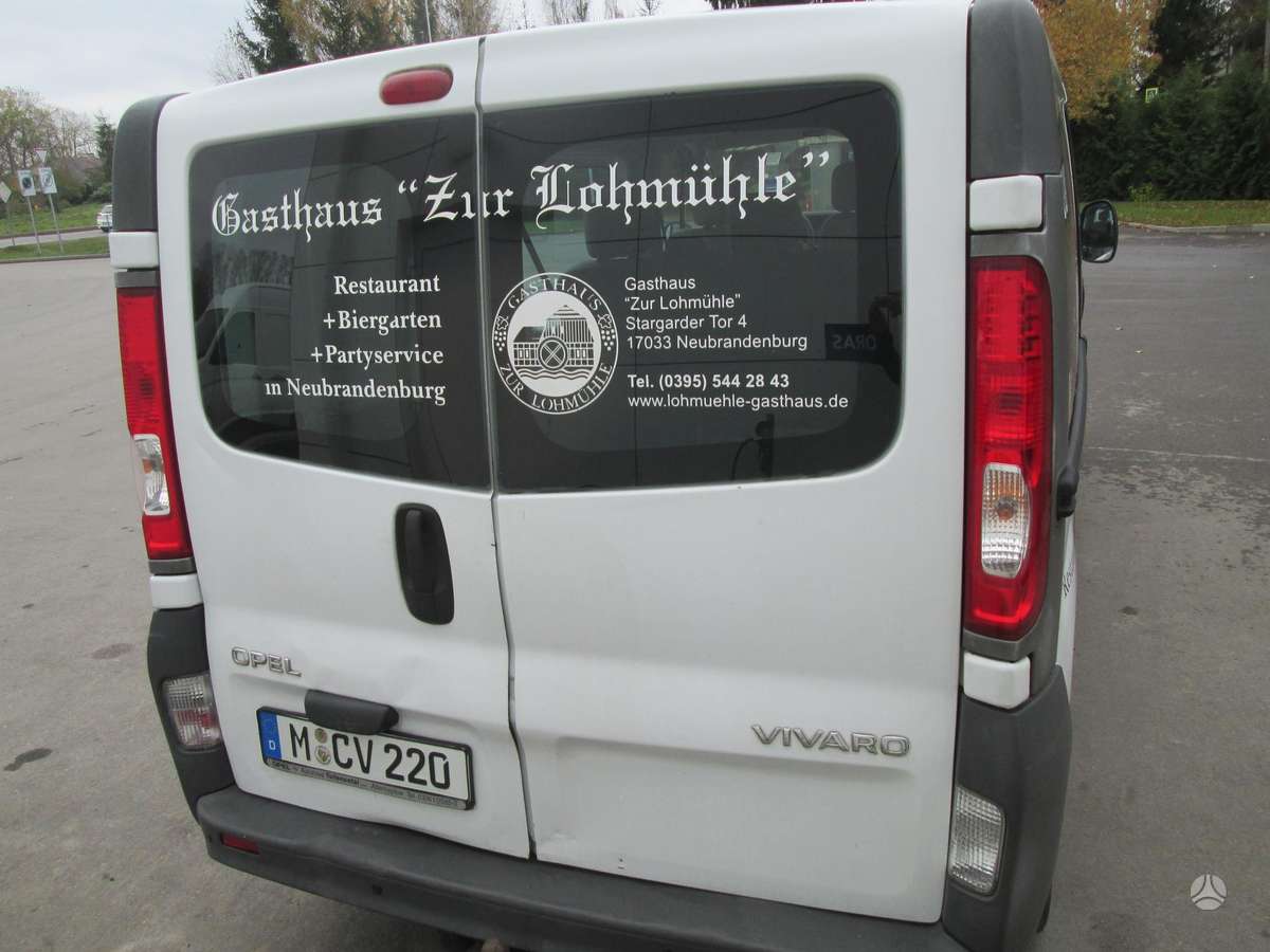 Opel Vivaro 2007 — photo 5