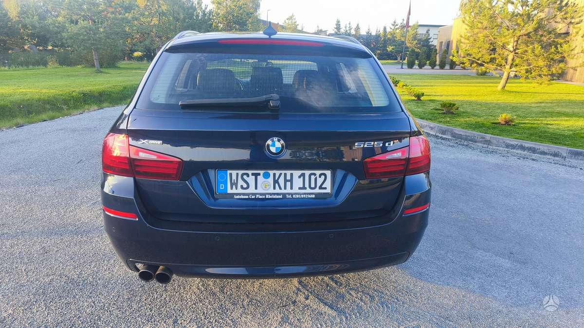 BMW 525 2013 — engine 1995 cm³, 218 HP (160kW)