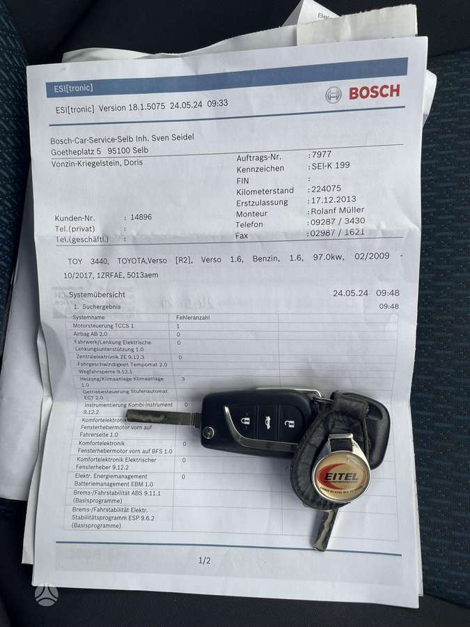 Toyota Verso 2013 — photo 20