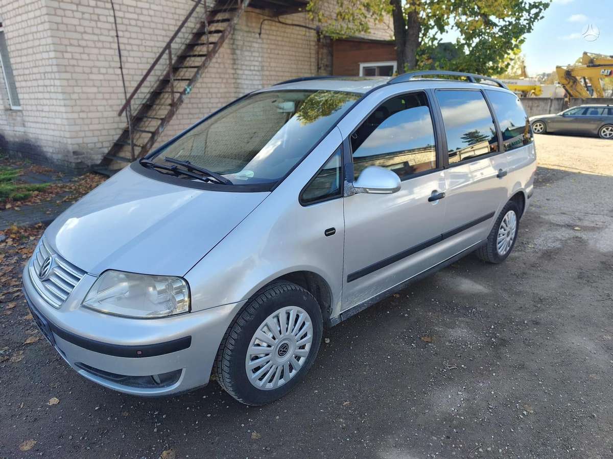 Volkswagen Sharan 2007 — engine 1896 cm³, 116 HP (85kW)