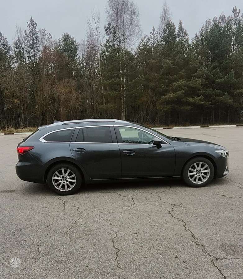 Mazda 6 2015 — rear view