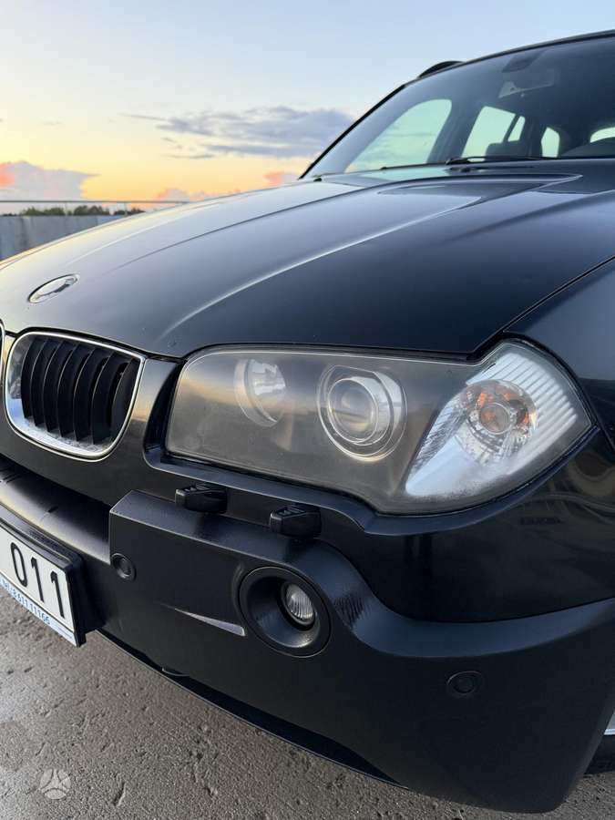 BMW X3 2006 — rear view
